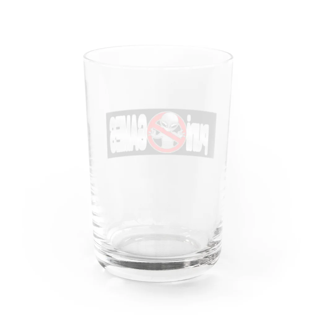 puniGAMES公式ショップの【公式】ぷに宙人グッズ02 Water Glass :back