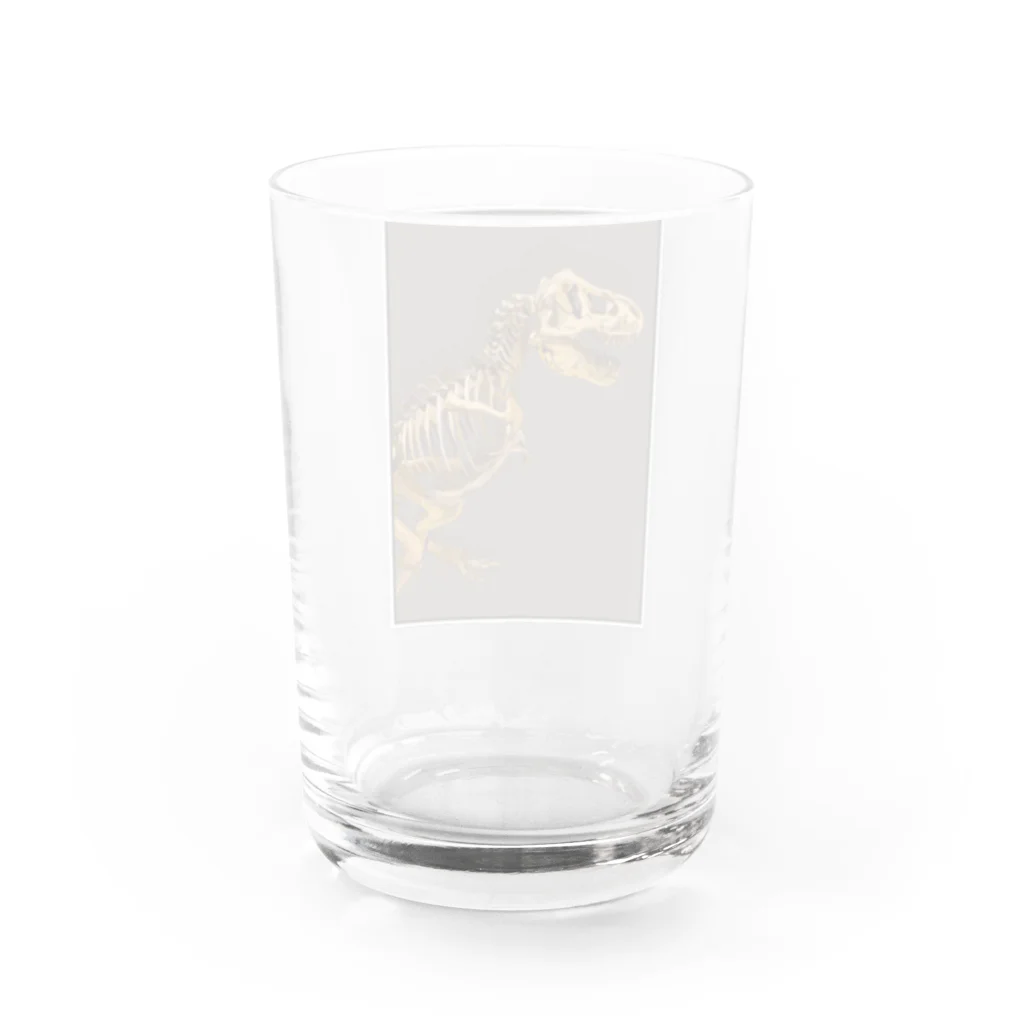 NOSHAのティラノサウルス Water Glass :back