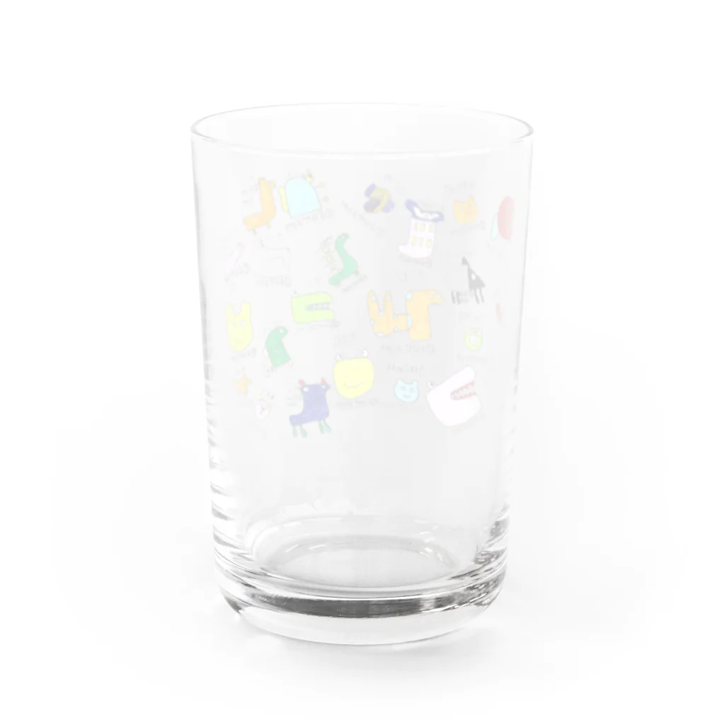 FUMIFUMIのFUMIFUMIゆかいななかま Water Glass :back