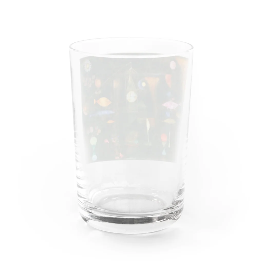 世界の絵画アートグッズのパウル・クレー《魚の魔法》 Water Glass :back