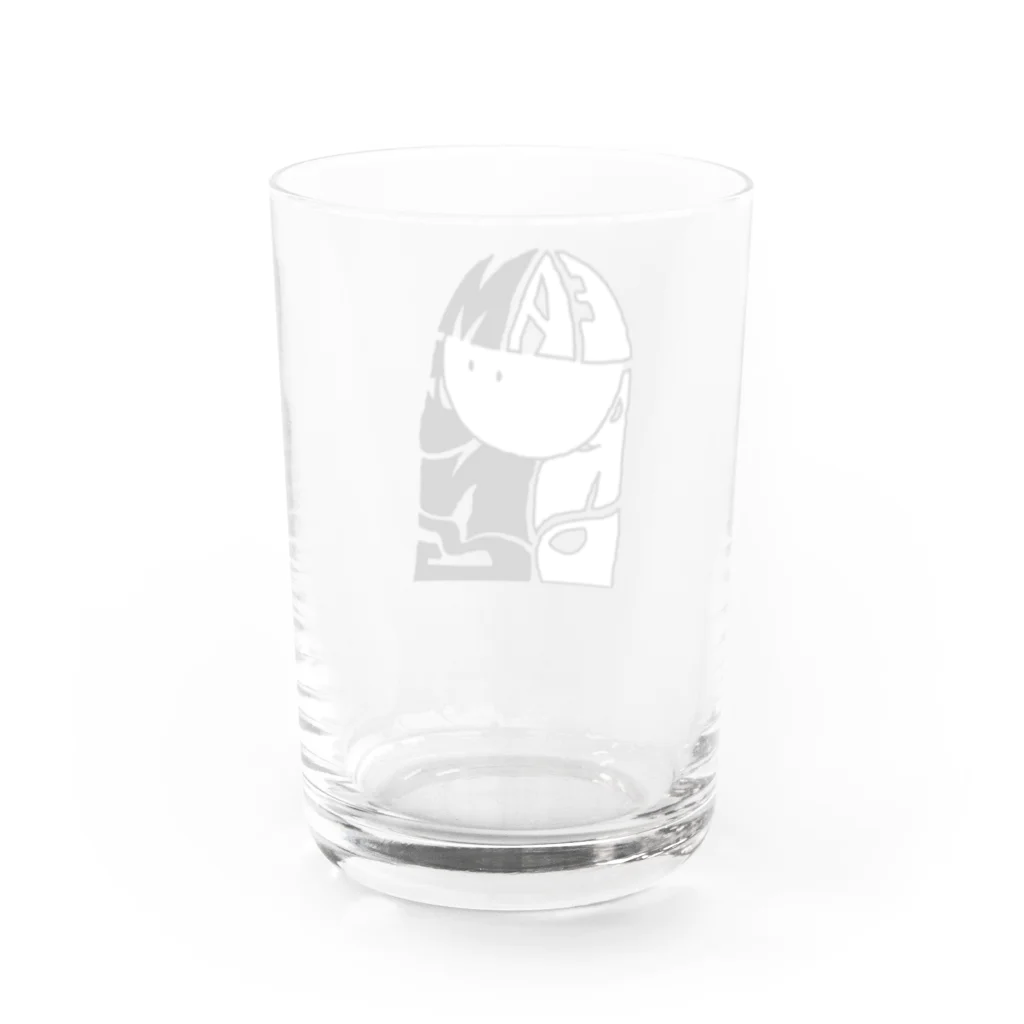 OYASUMI STOREのdreaming girl Water Glass :back