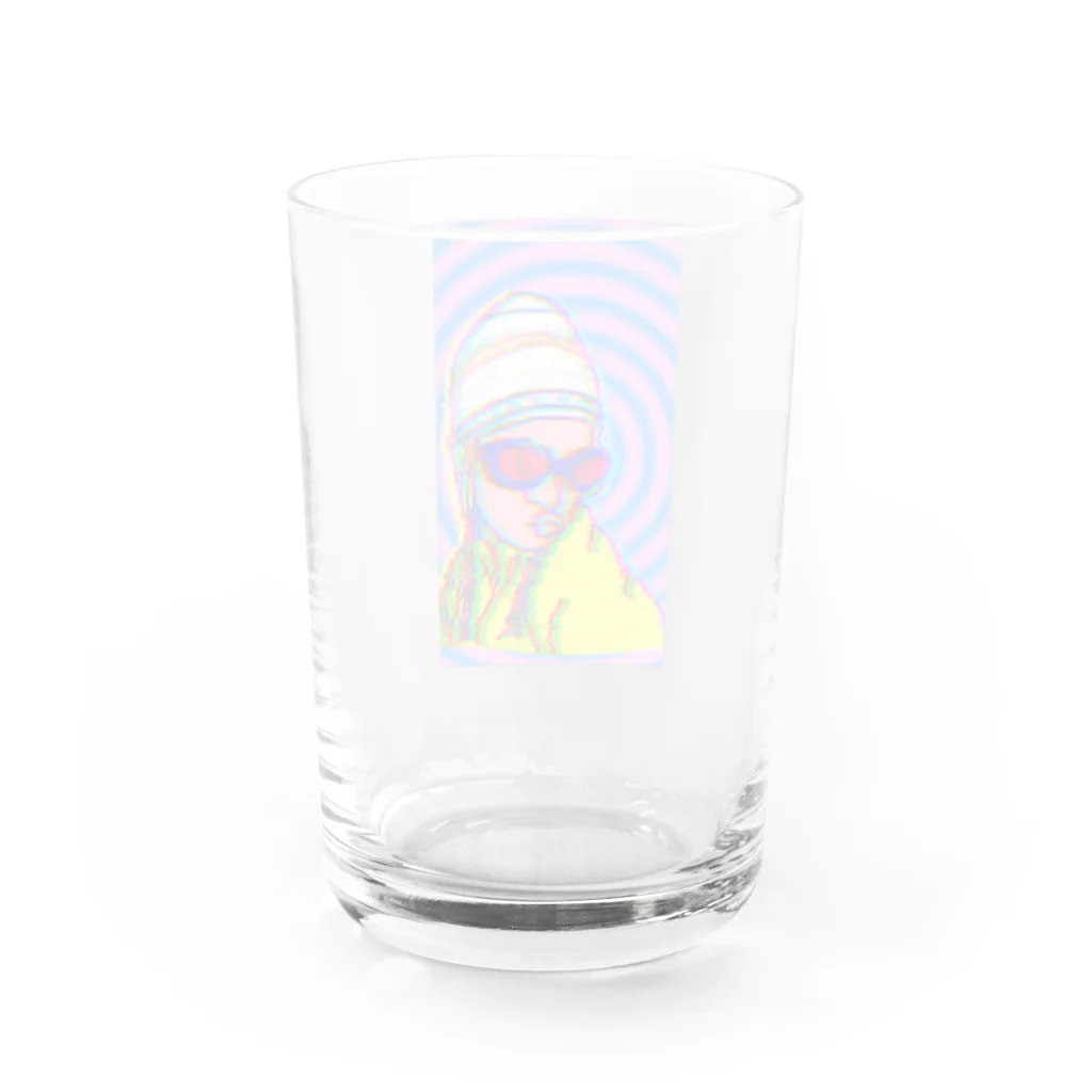 babattotyannneruのレゲェ Water Glass :back