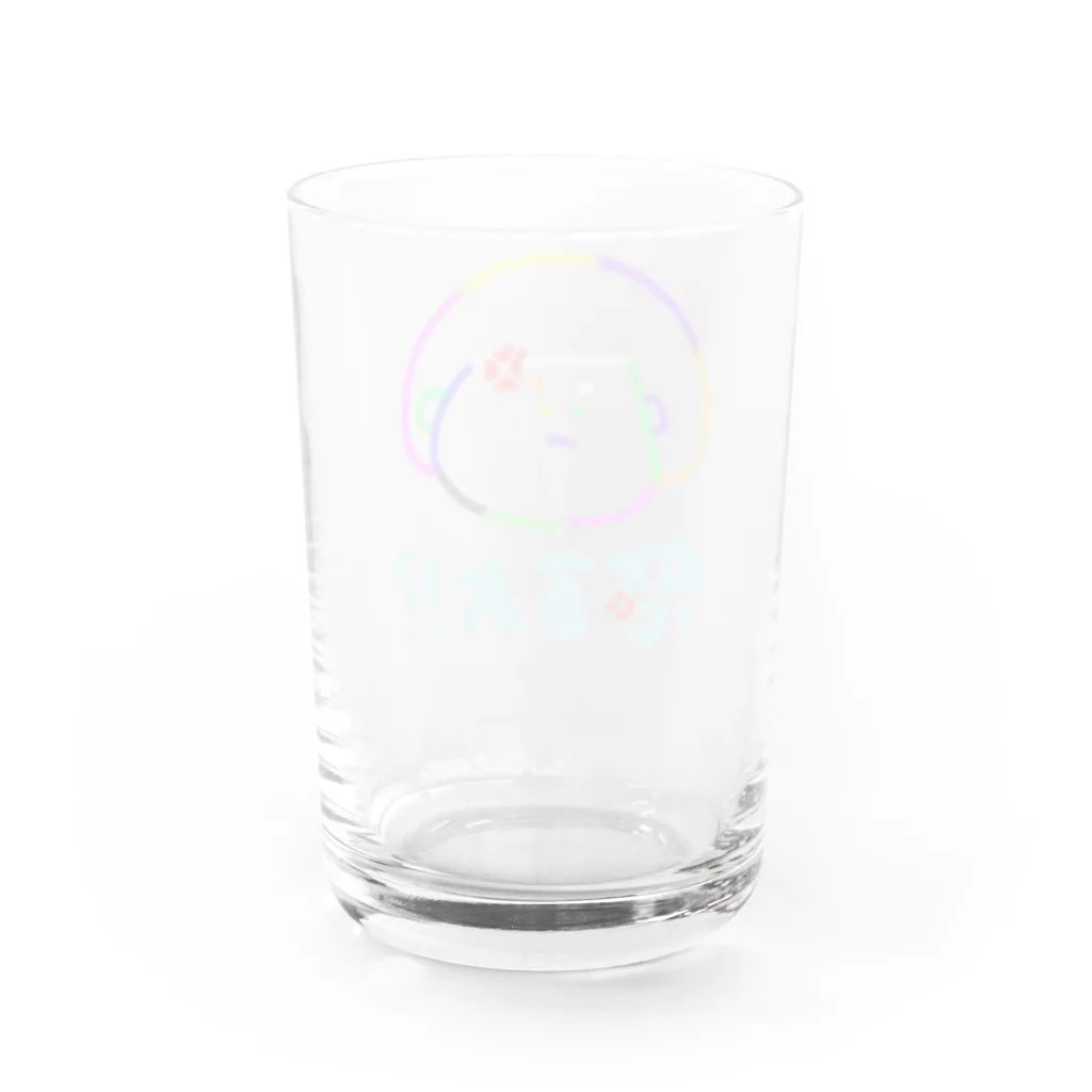 寿司カレーの怒るよ！？ Water Glass :back