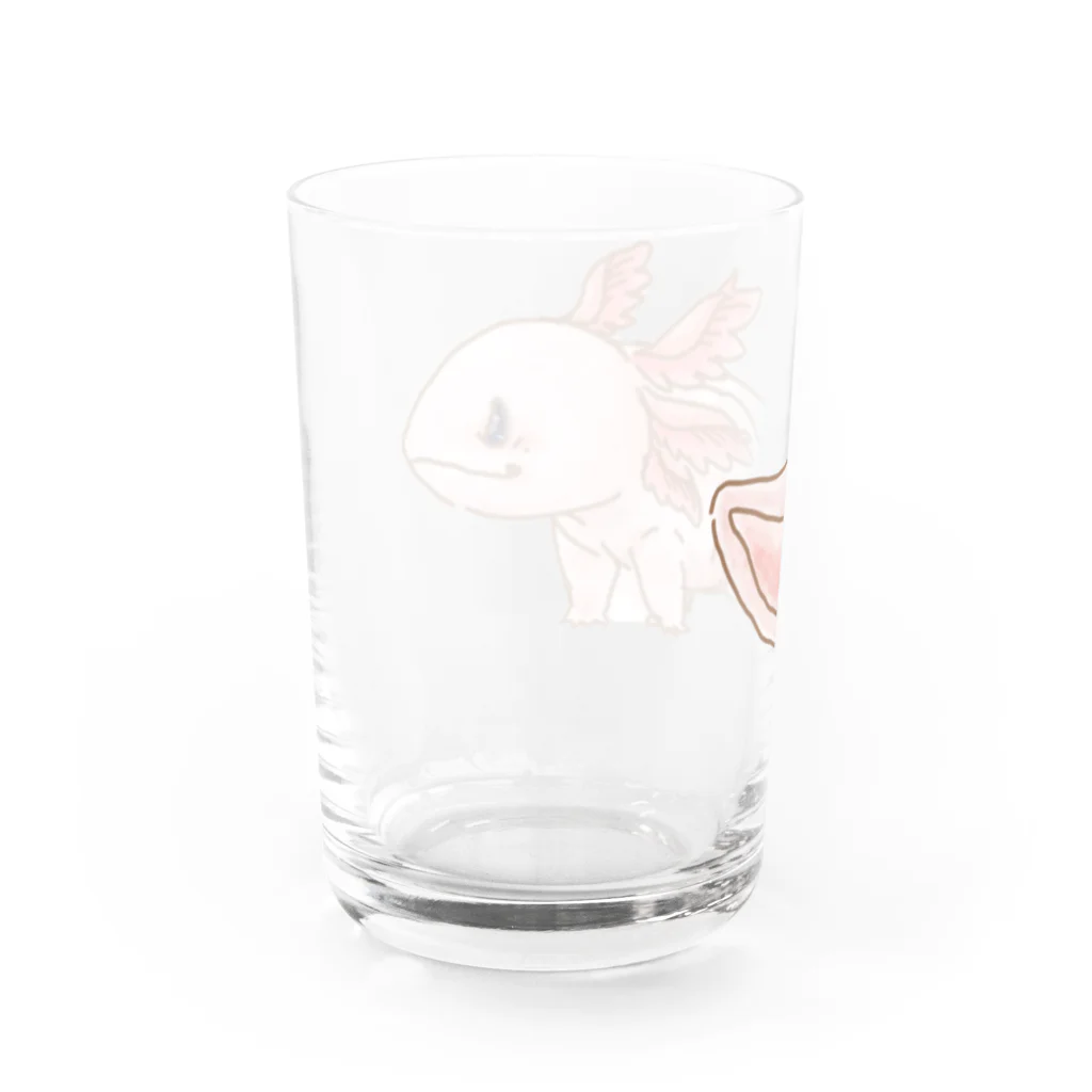 うすたのリューシスティクス・ウパ Water Glass :back