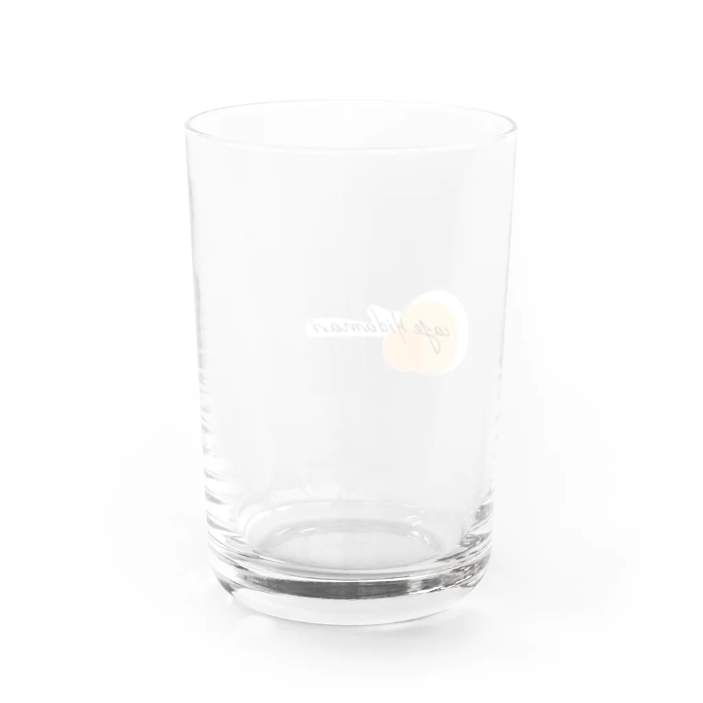 DIY家族のcafe陽だまり Water Glass :back