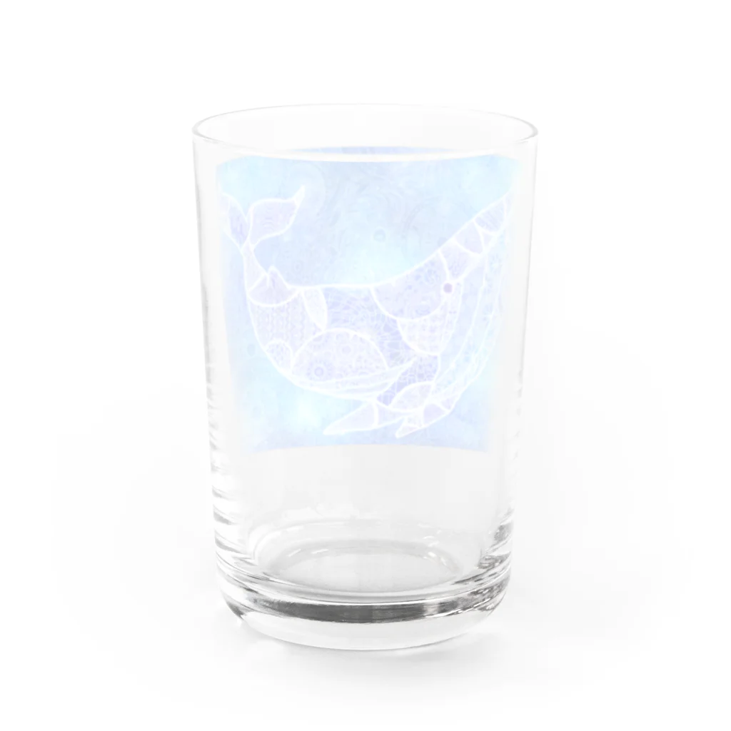 そのへんの黒猫の鯨 Water Glass :back