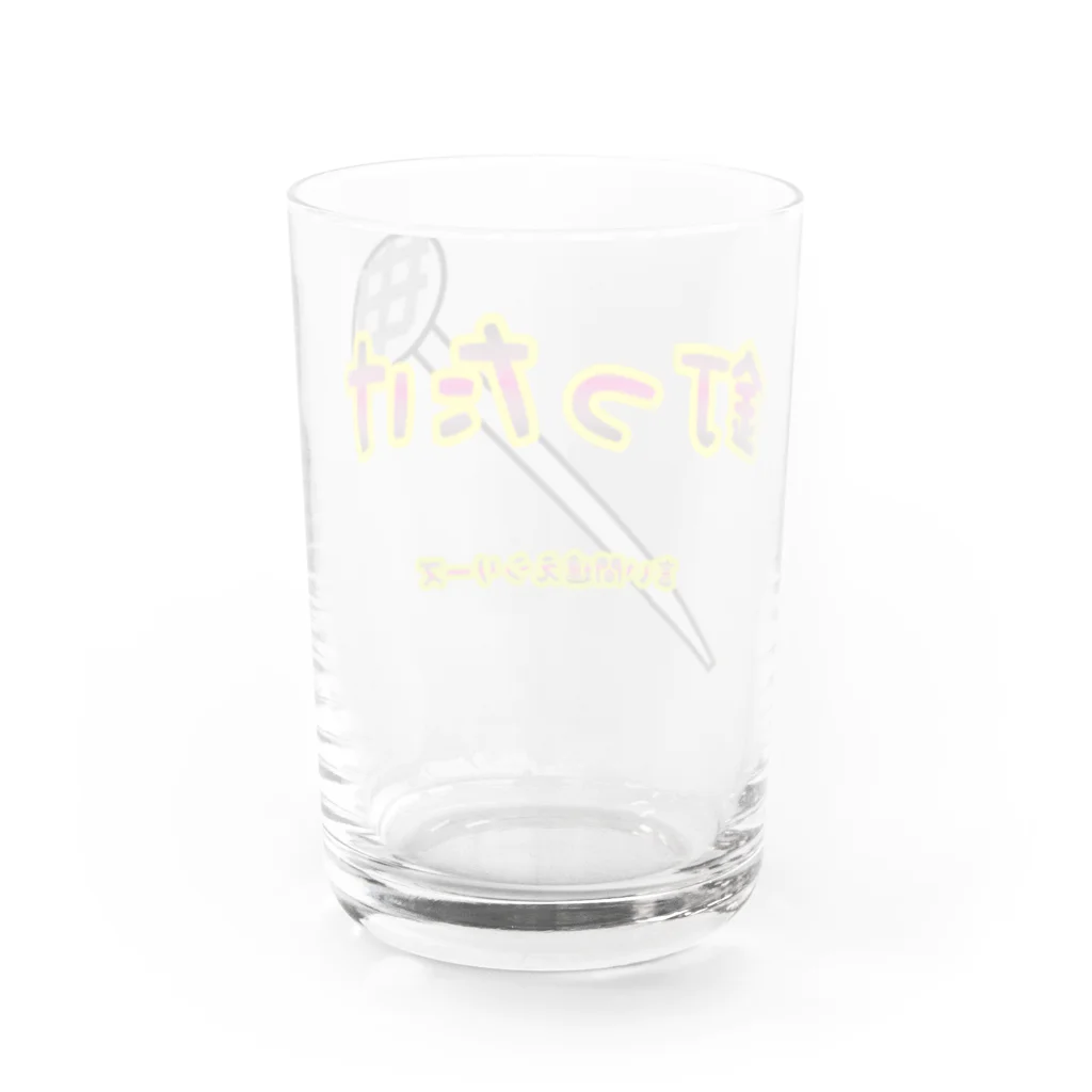 Drecome_Designの【言い間違えシリーズ】釘ったけ Water Glass :back