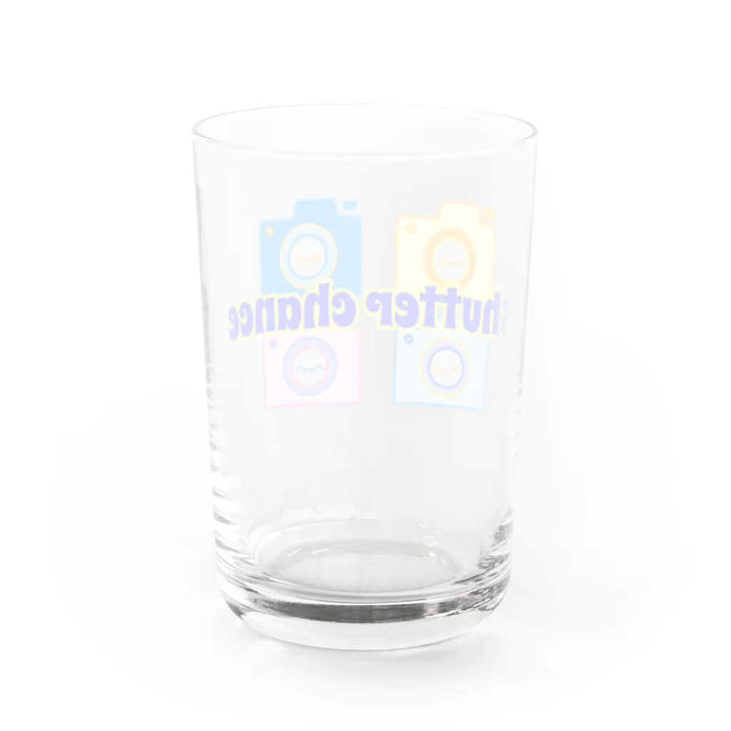 charlolのシャッターチャンス　カラフル Water Glass :back