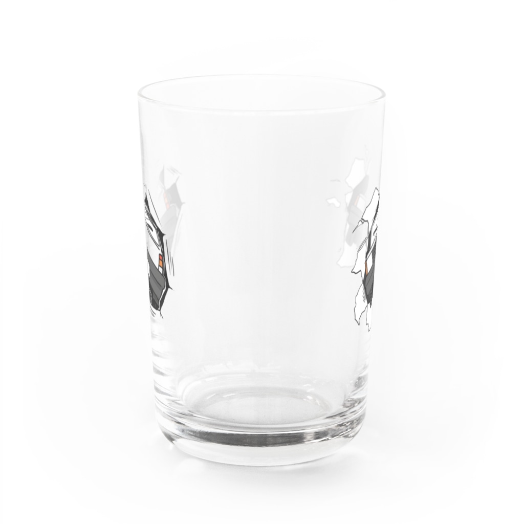 pandaticsのとびだすくるま！ Water Glass :back