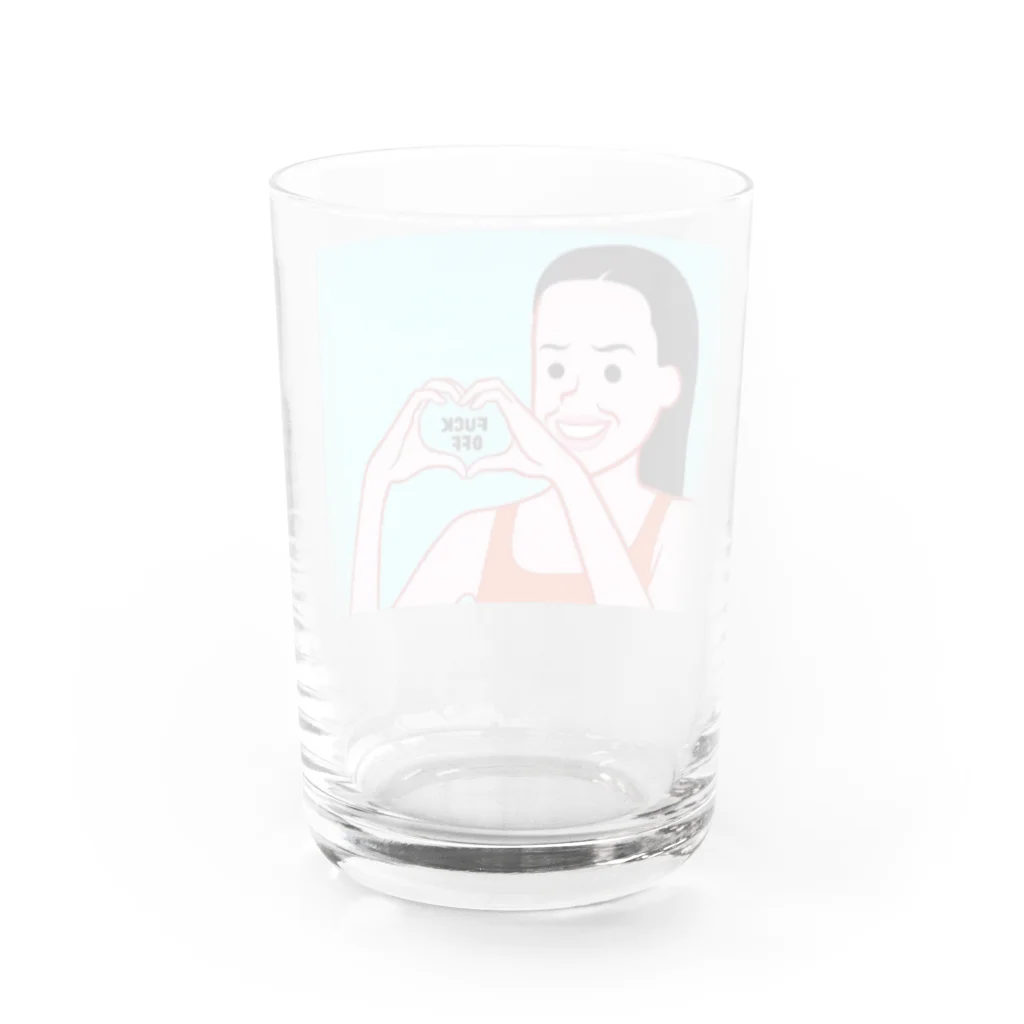 /FORTUNE/の〜女の子は強い〜 Water Glass :back