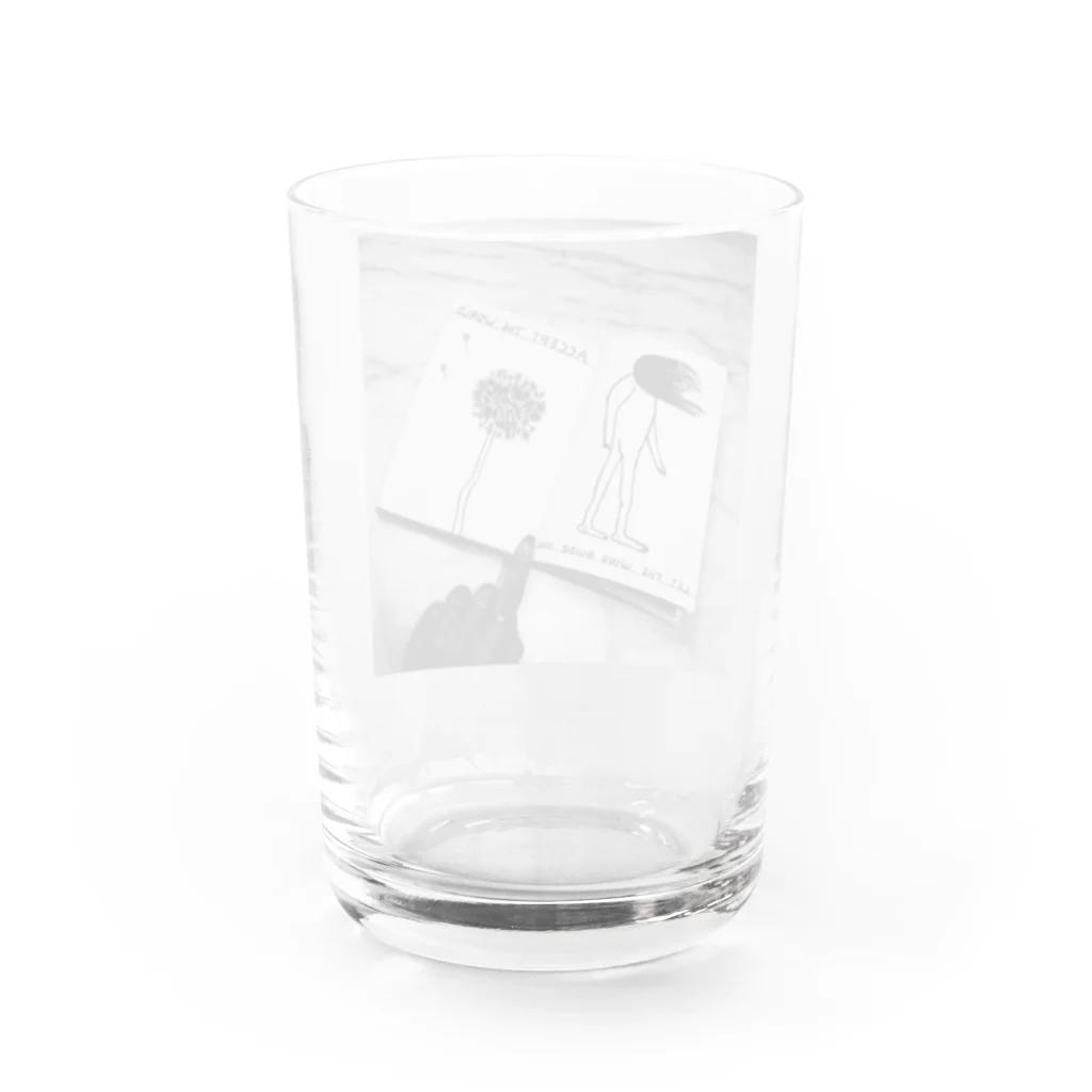 /FORTUNE/のAccept The World  Water Glass :back