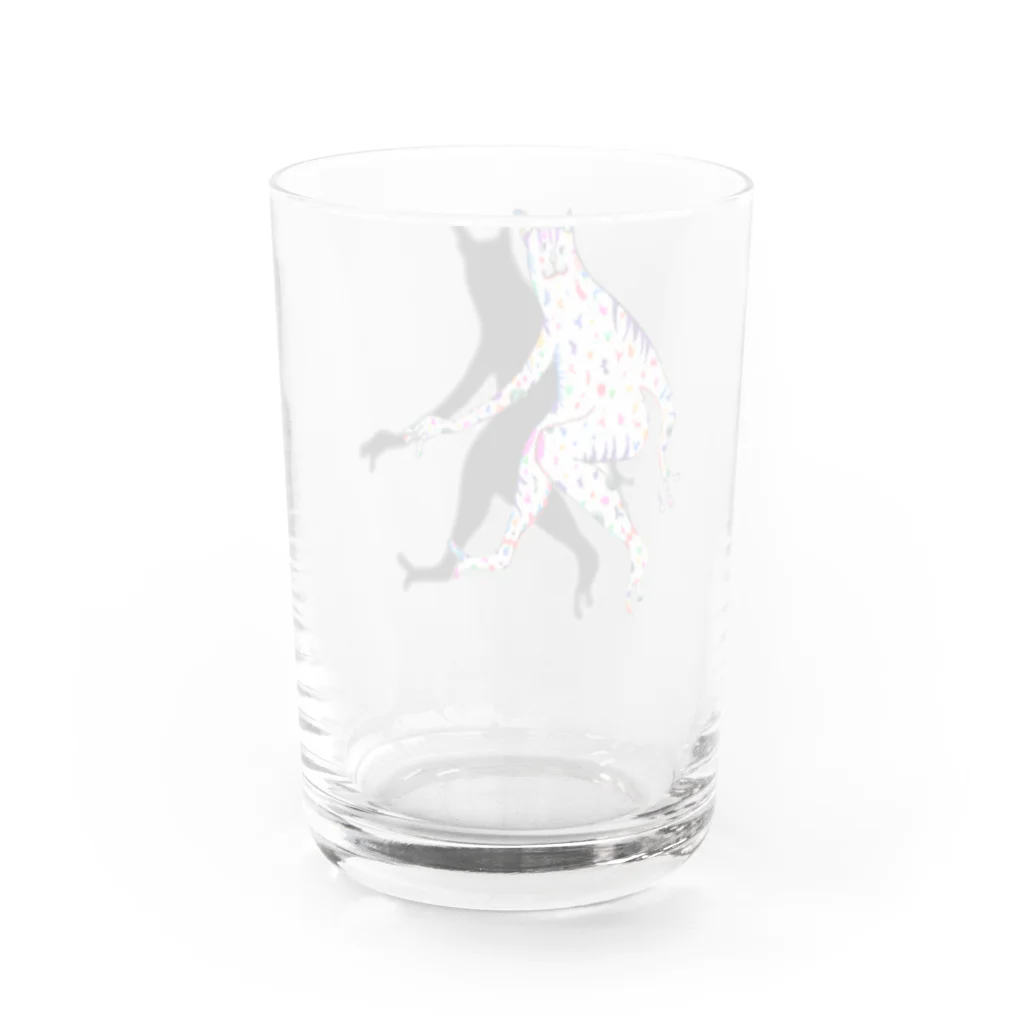お味噌ちゃん👺LINEスタンプものCatwalk Water Glass :back