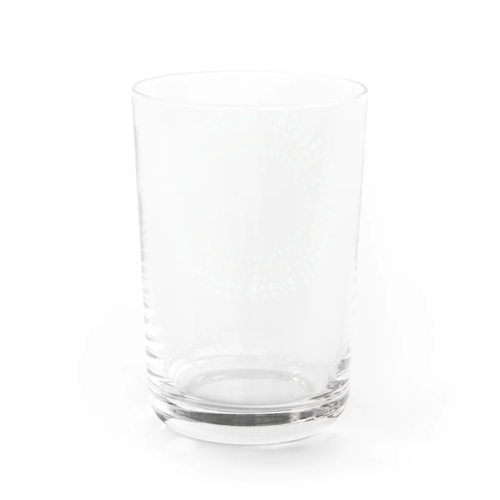 Happy Fun goodsのアワノウタ Water Glass :back