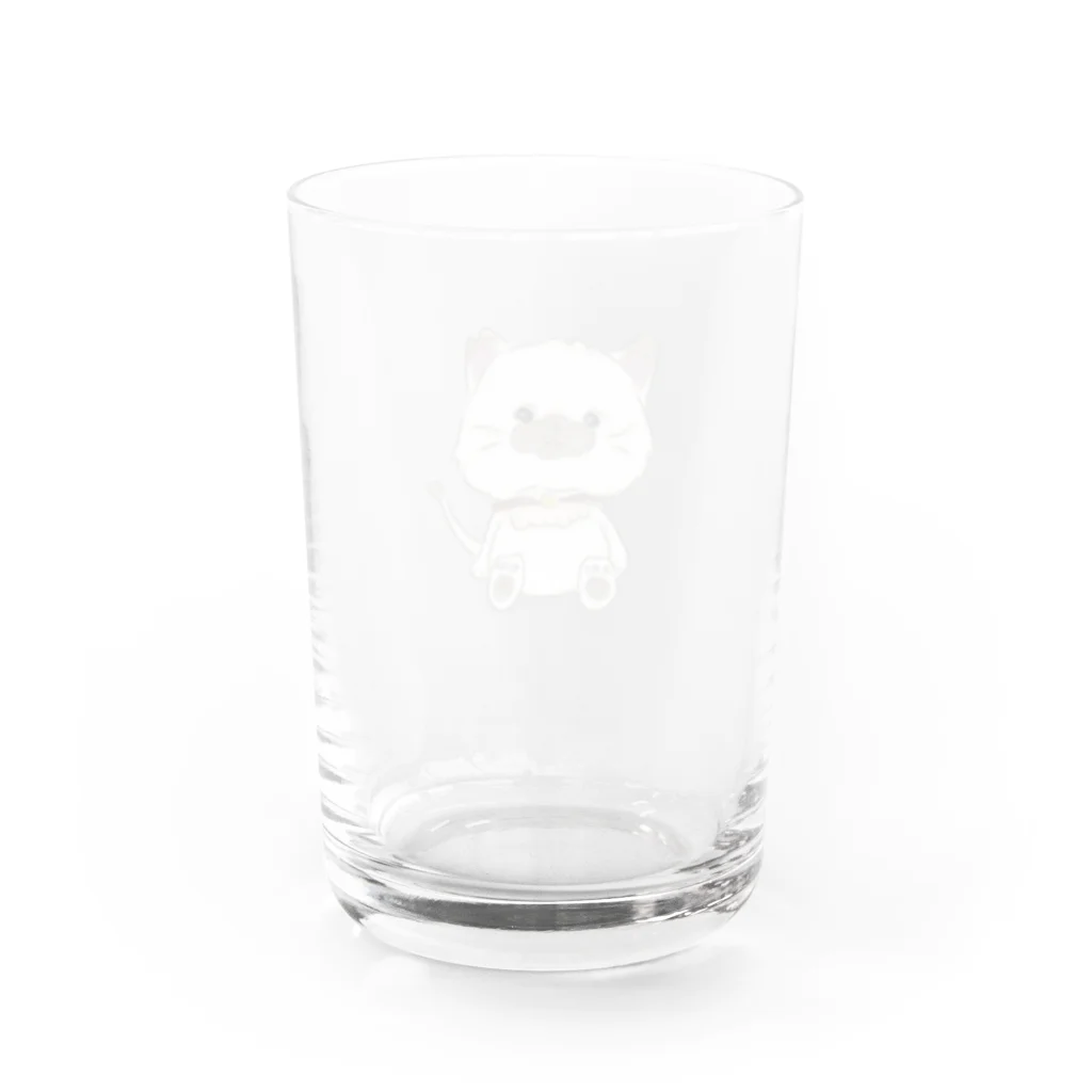 ぽーとのお店のねこのグラス Water Glass :back