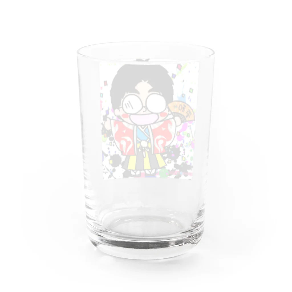 面白いが身近なショップのみやびちゃんマグカップ Water Glass :back