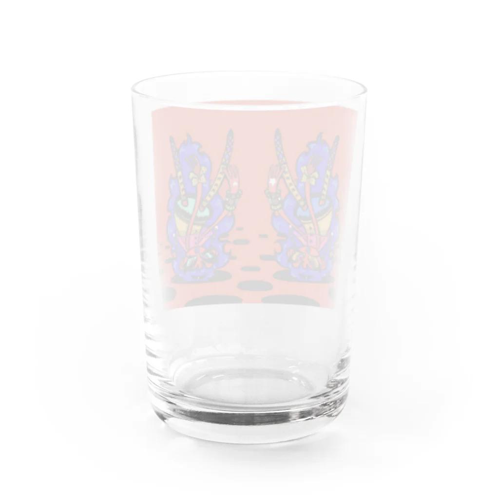 えんどるふぃんの落下双 Water Glass :back