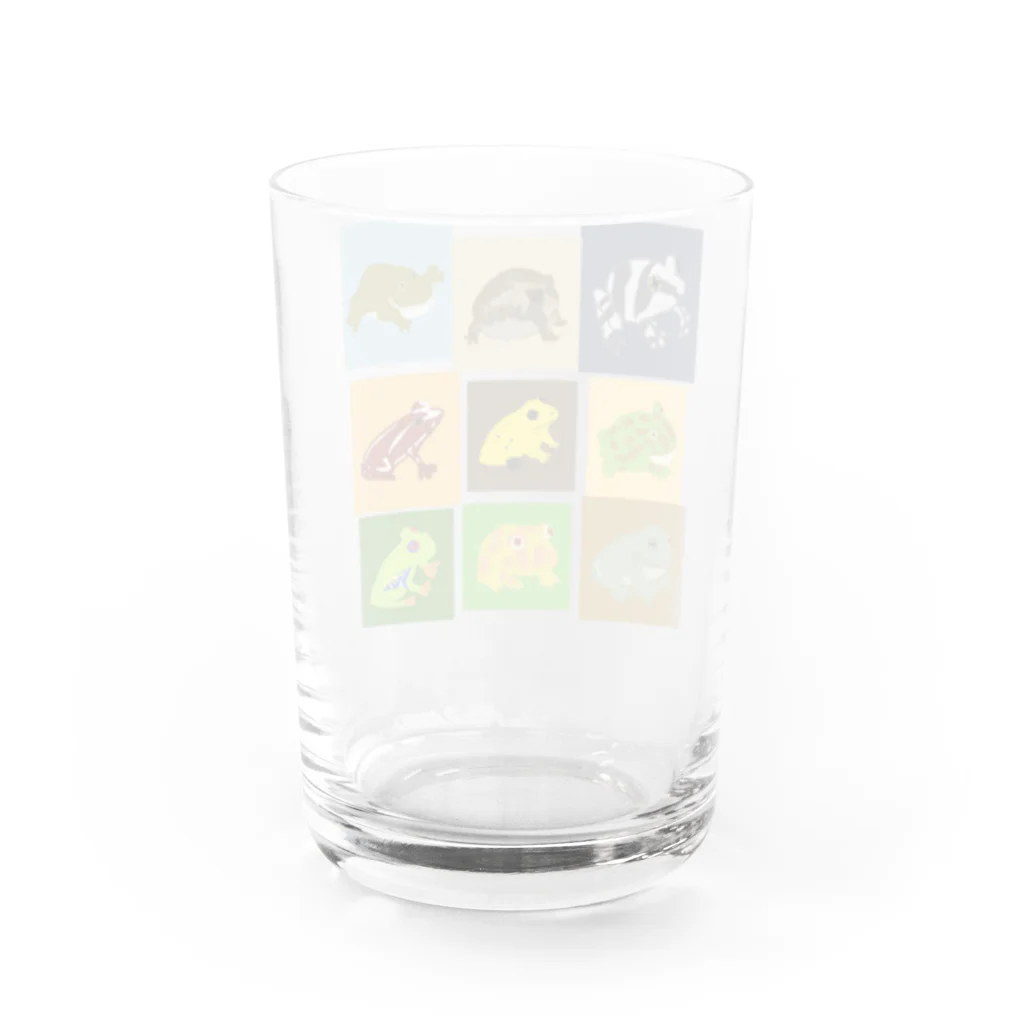 いきものや　のの（別館）のカエルの集い Water Glass :back