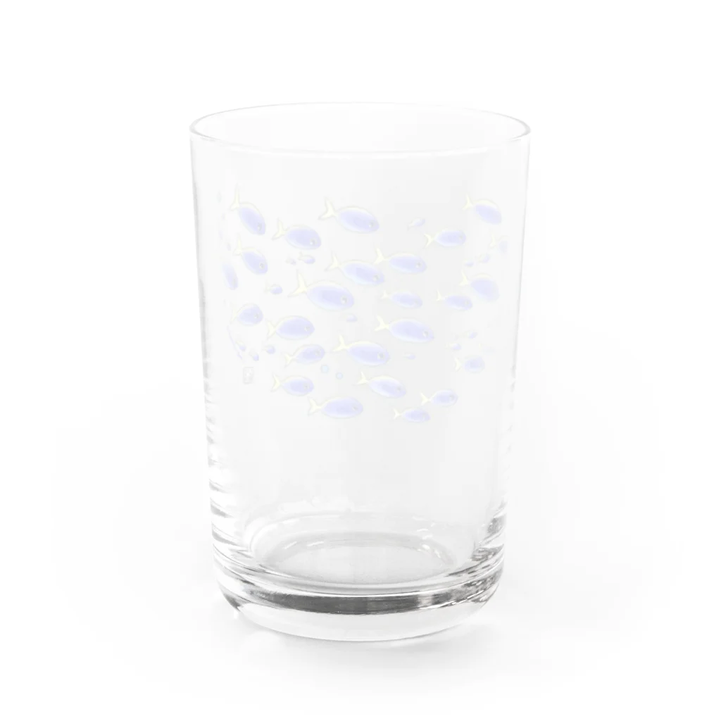 栗坊屋のウメイロモドキ Water Glass :back