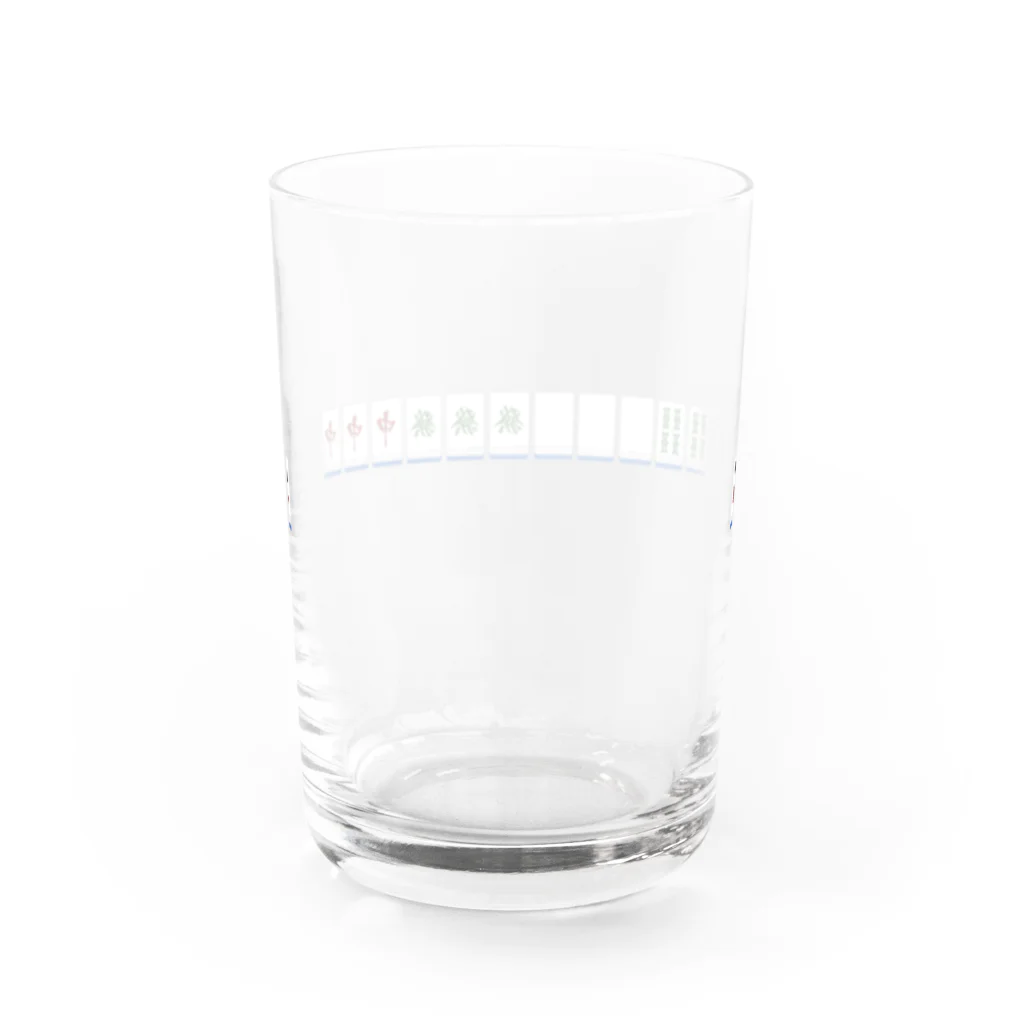 みの大三元四暗刻単騎待ち Water Glass :back