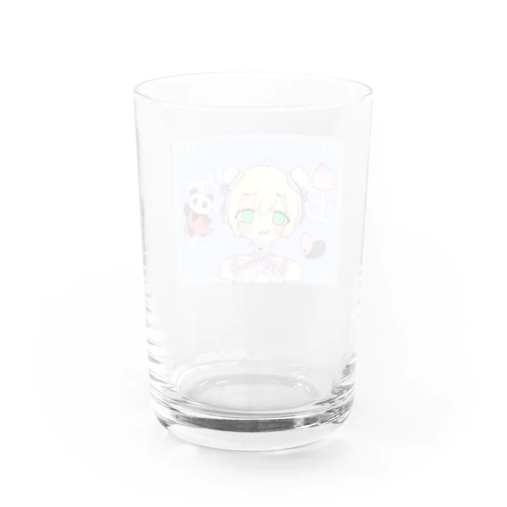 ひとはのチャイナちゃん Water Glass :back