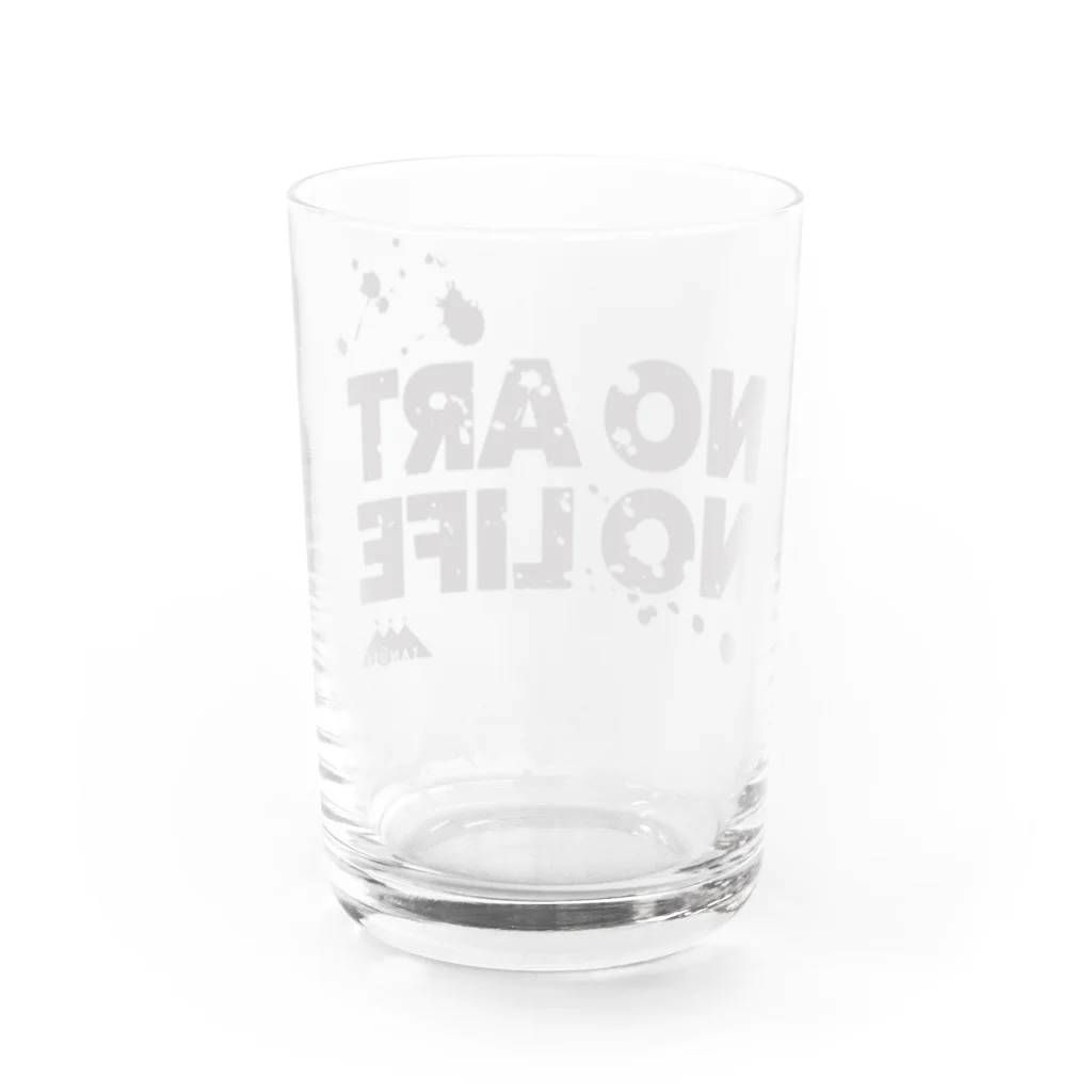 TANGEI SHOPの2022TANGEI_黒インク Water Glass :back