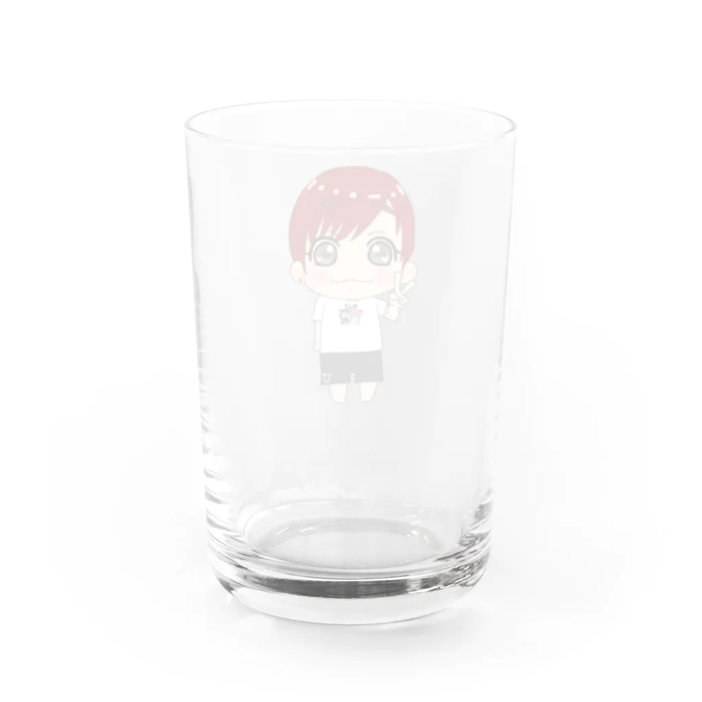 こまこま子's SHOPのご機嫌でぃ Water Glass :back