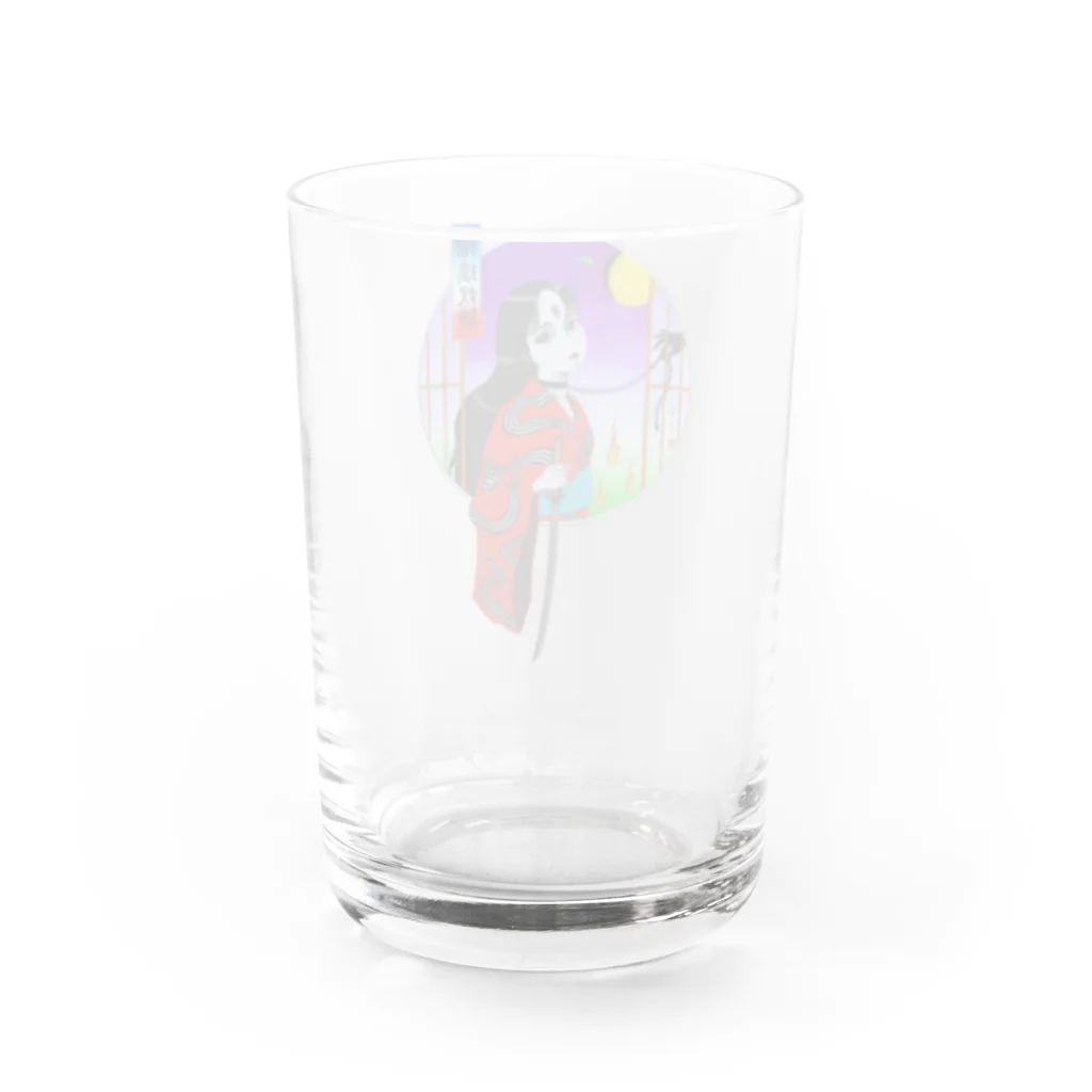 瑠璃奴隷 🧿 澁谷瑠璃の瑠璃奴隷 Water Glass :back