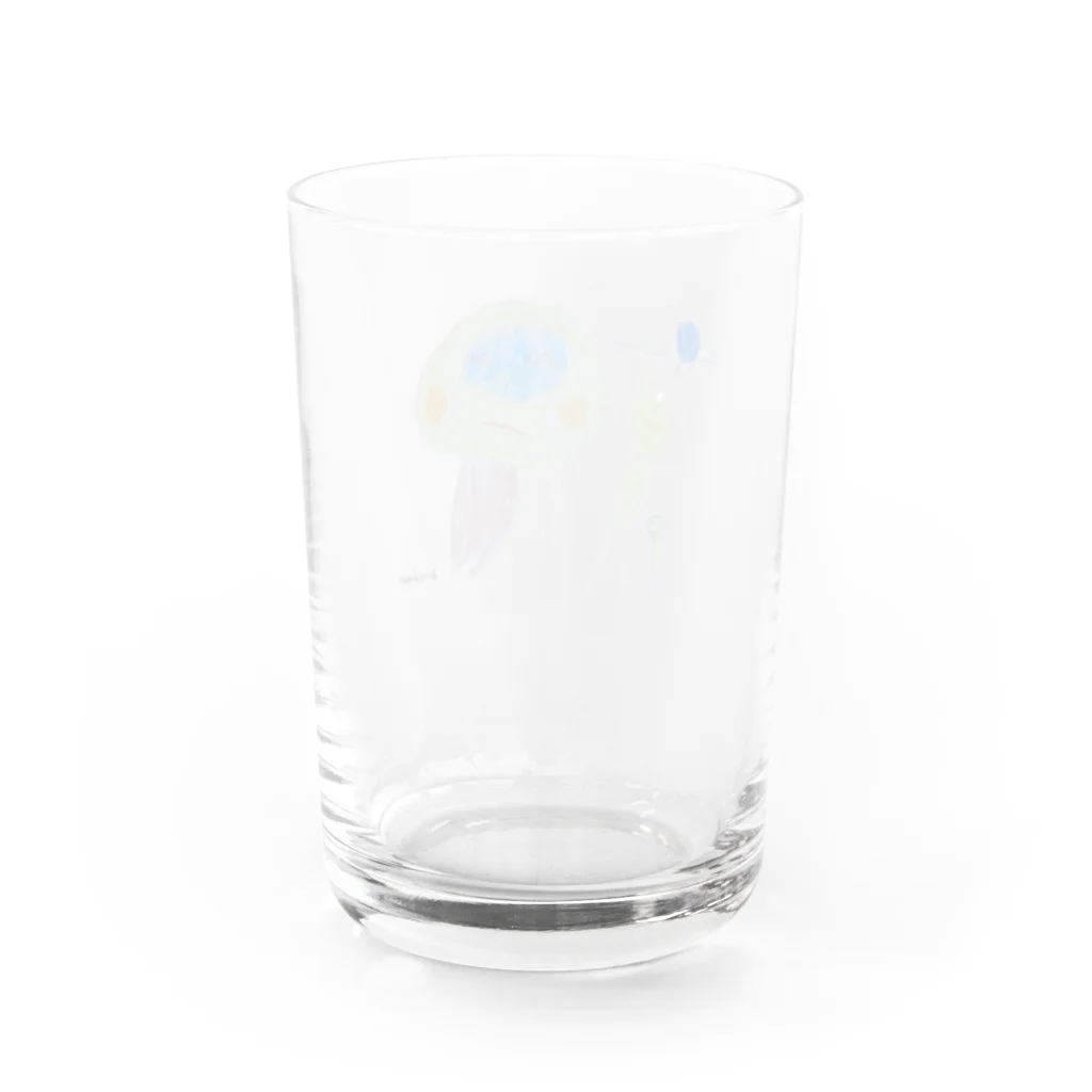 ゆいのどんづまりモンスター Water Glass :back