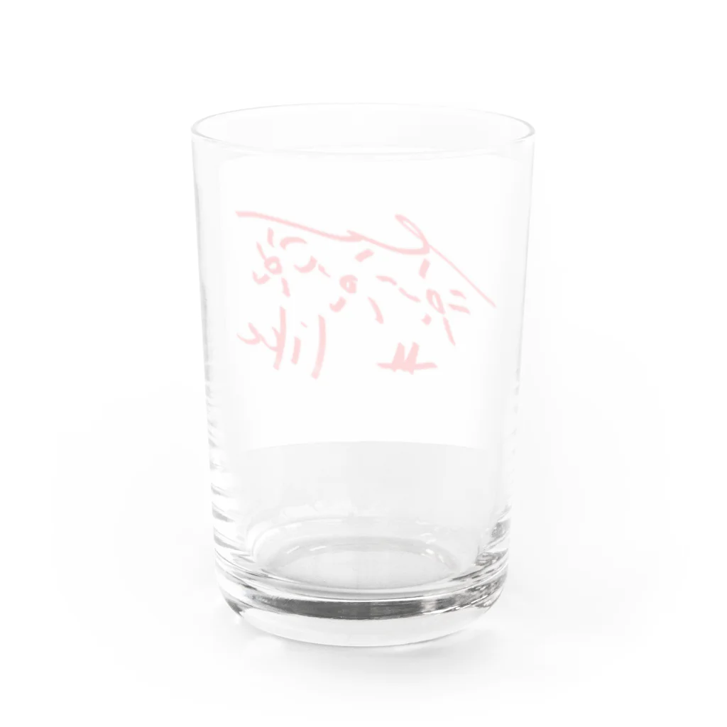 雨のLike k Water Glass :back