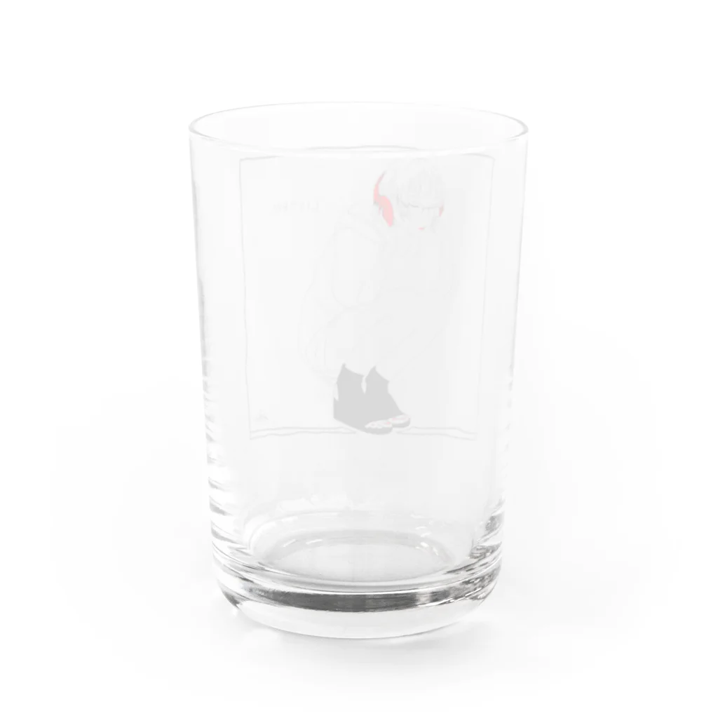 竹条いちいのLISTEN Water Glass :back