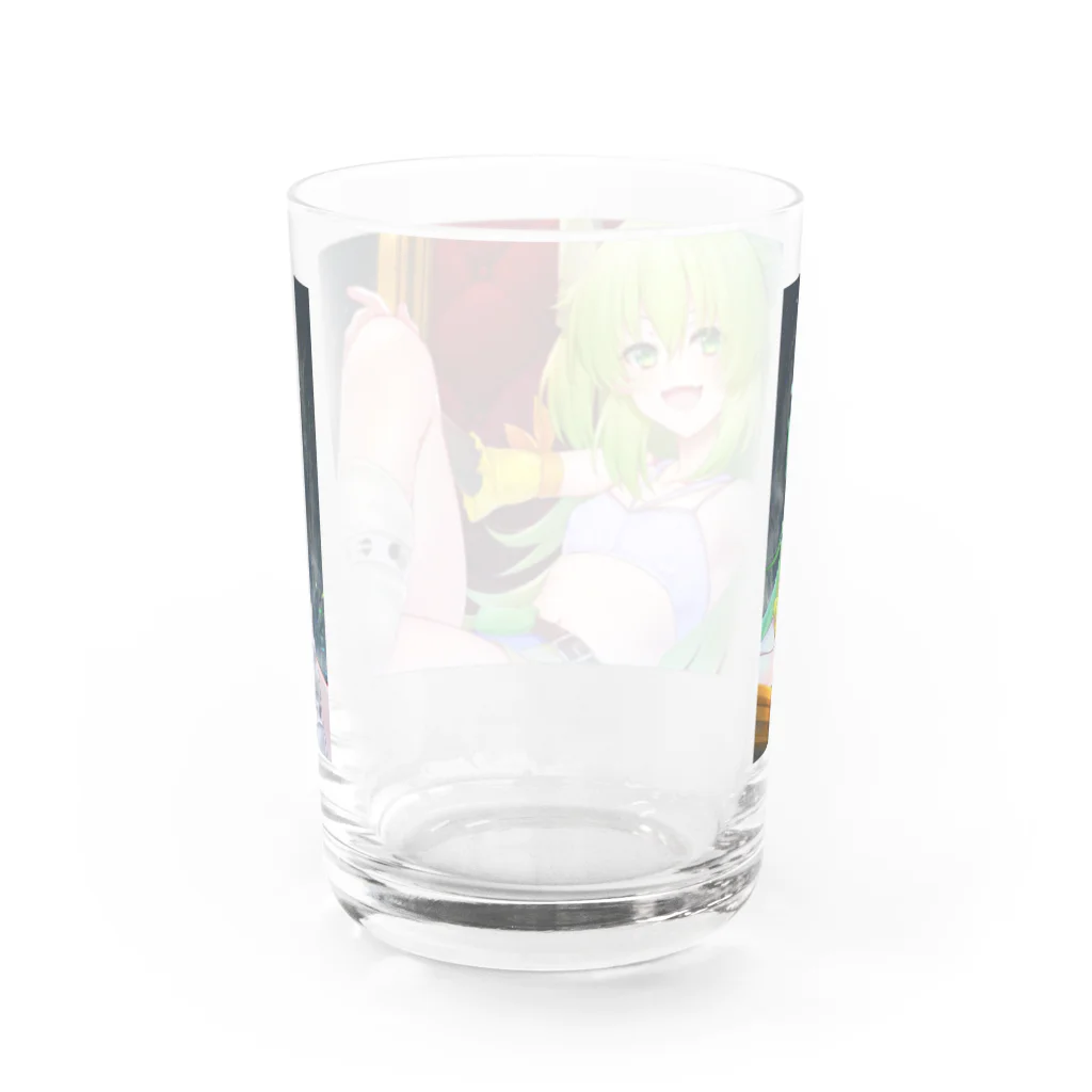 海流 イル🐬🐸/KairuIru㊗️Vtuberの海流イルっ！魔王といつでも一緒 Water Glass :back