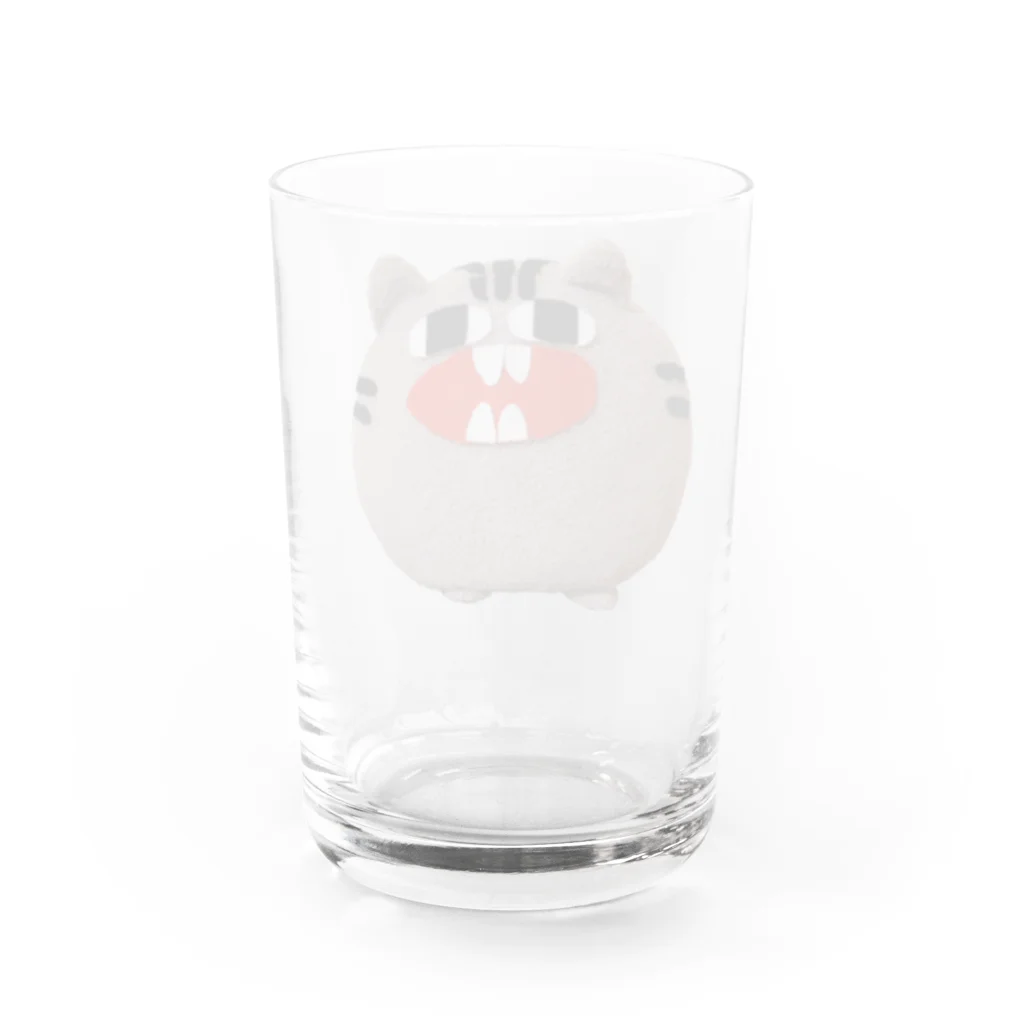 アメリカンショートヘアだよのGOGOムサシ Water Glass :back