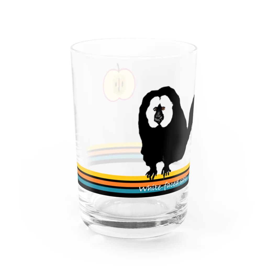 B-shopのシロガオサキ Water Glass :back