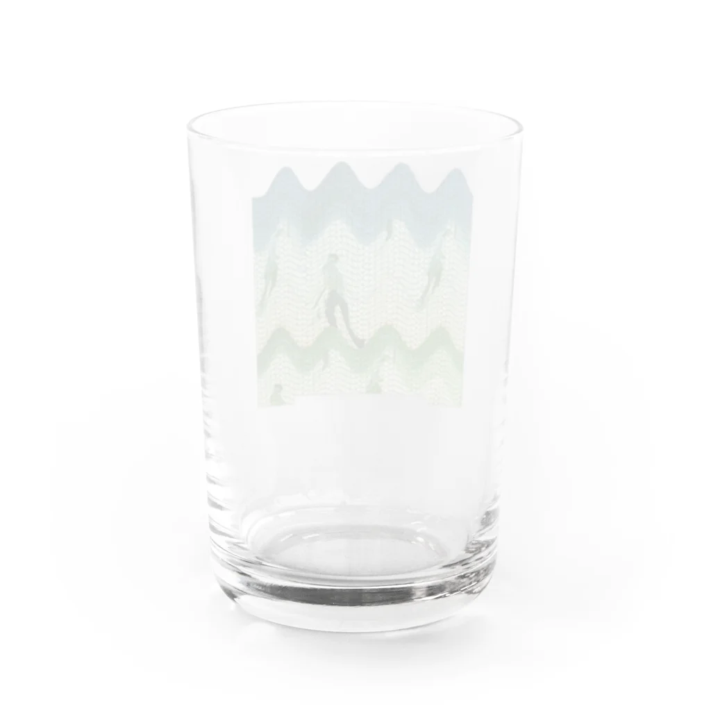 KUMAのTENNIS LOVER Water Glass :back