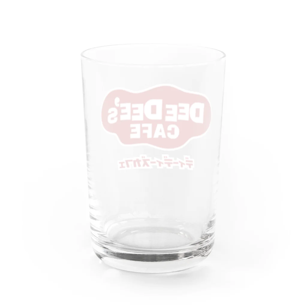 ダムダムサイコ　- Damn Damn Psycho -のディーディーズカフェ25周年記念グッズ Water Glass :back