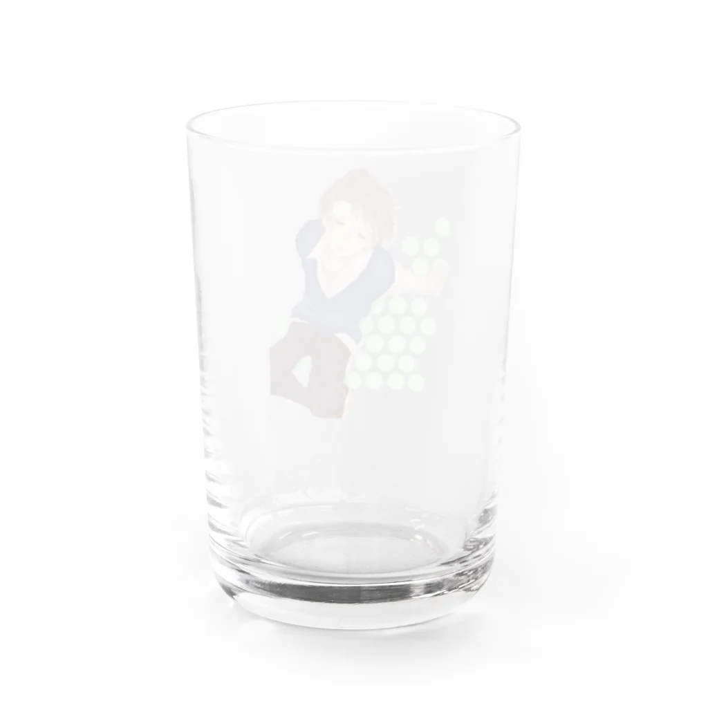 サノ二乗の爽やかな青年 Water Glass :back