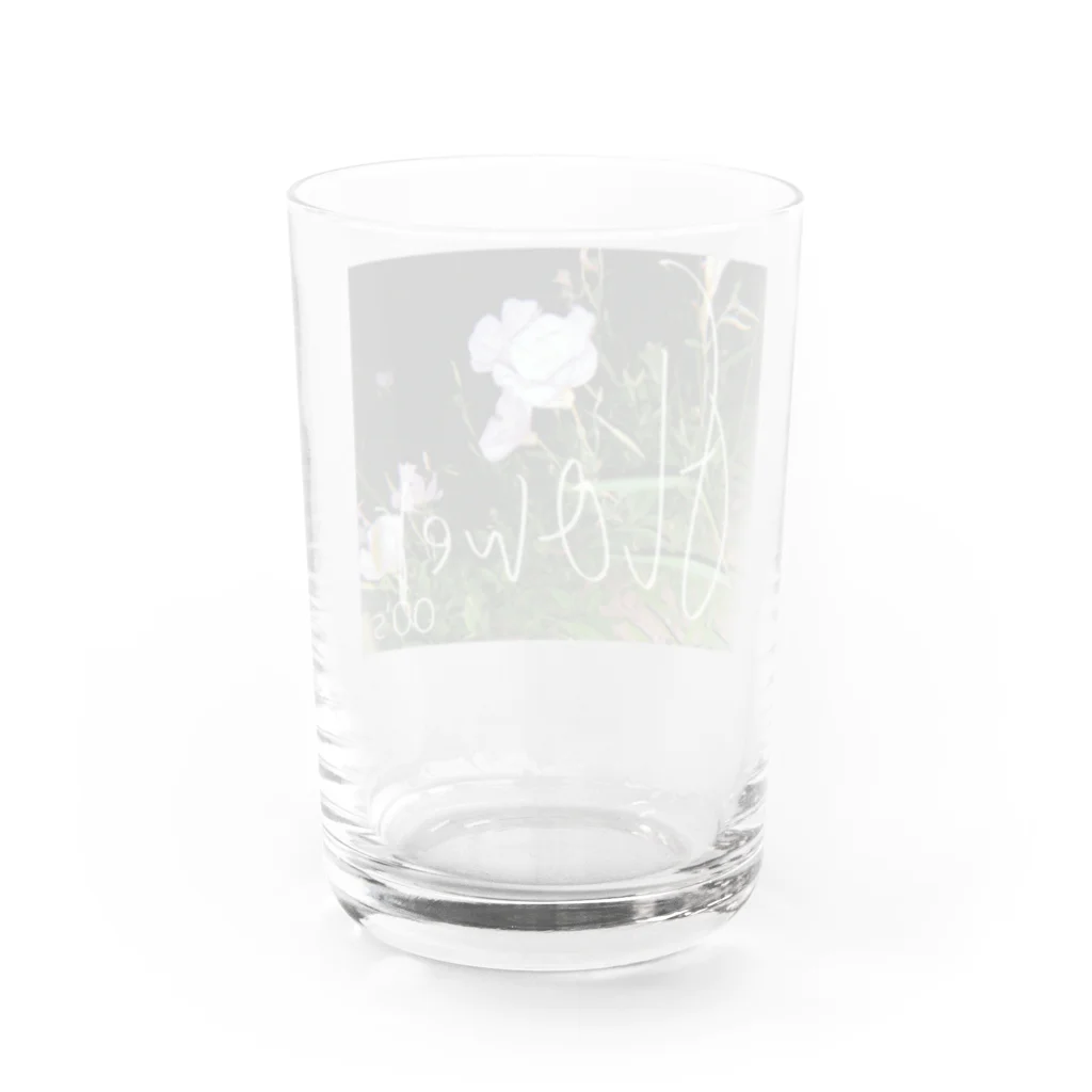 00'sの00'sのflower Water Glass :back