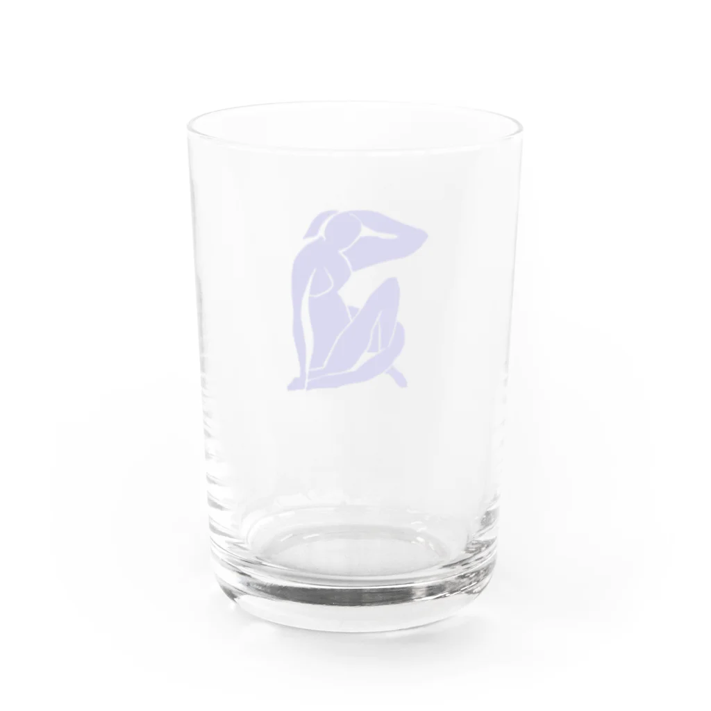 owm/omwのブルーヌードIIグラス(マティス) Water Glass :back