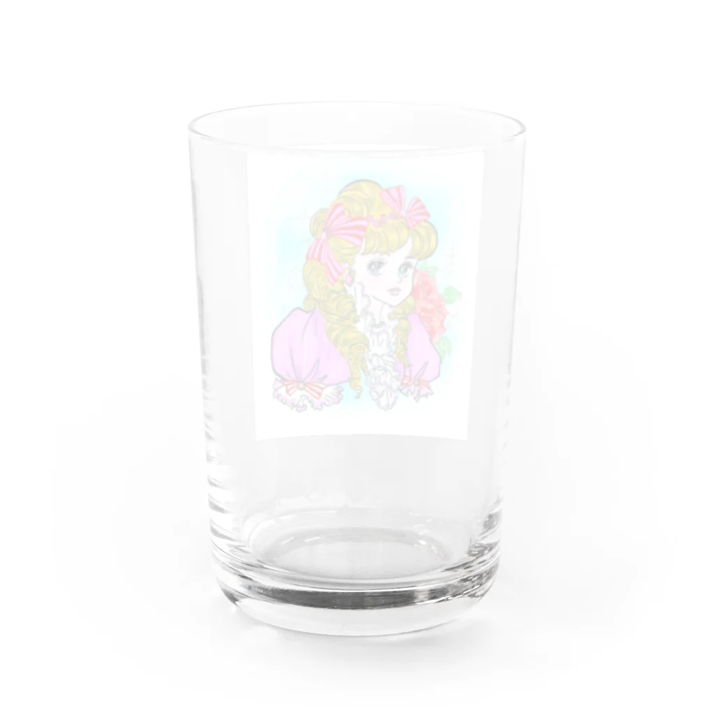 Everyday Funのきらきらプリンセス Water Glass :back