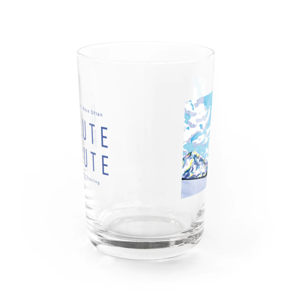 hauterouteのオートルート3 Water Glass :back