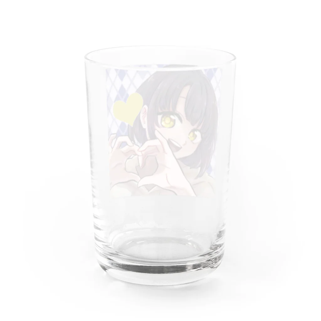 lanixのlanixきゅん Water Glass :back