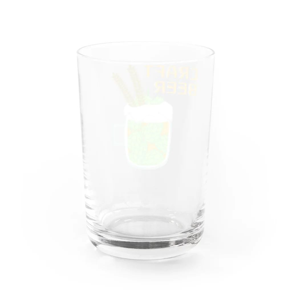 Mrs.Bean/ミセスビーンのクラフトビール Water Glass :back