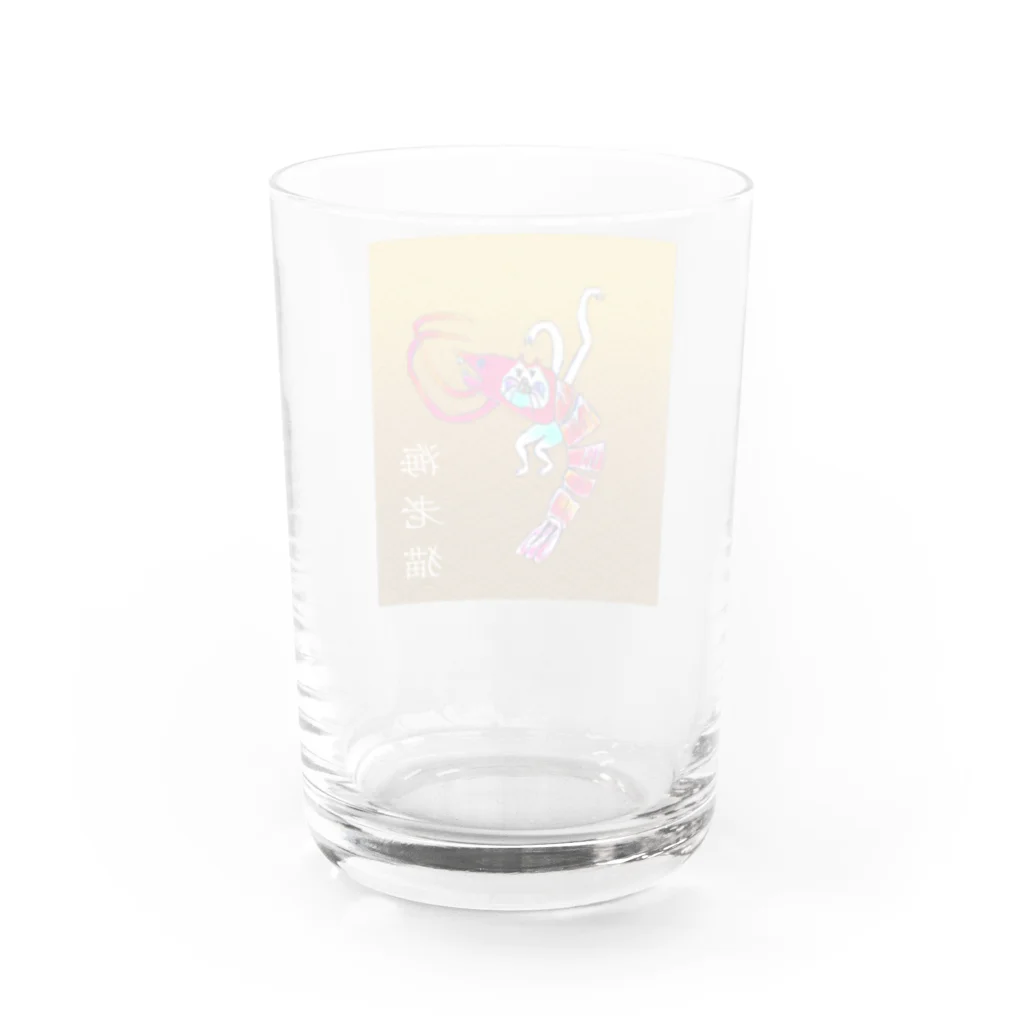 お味噌ちゃん👺LINEスタンプものえびねこ Water Glass :back