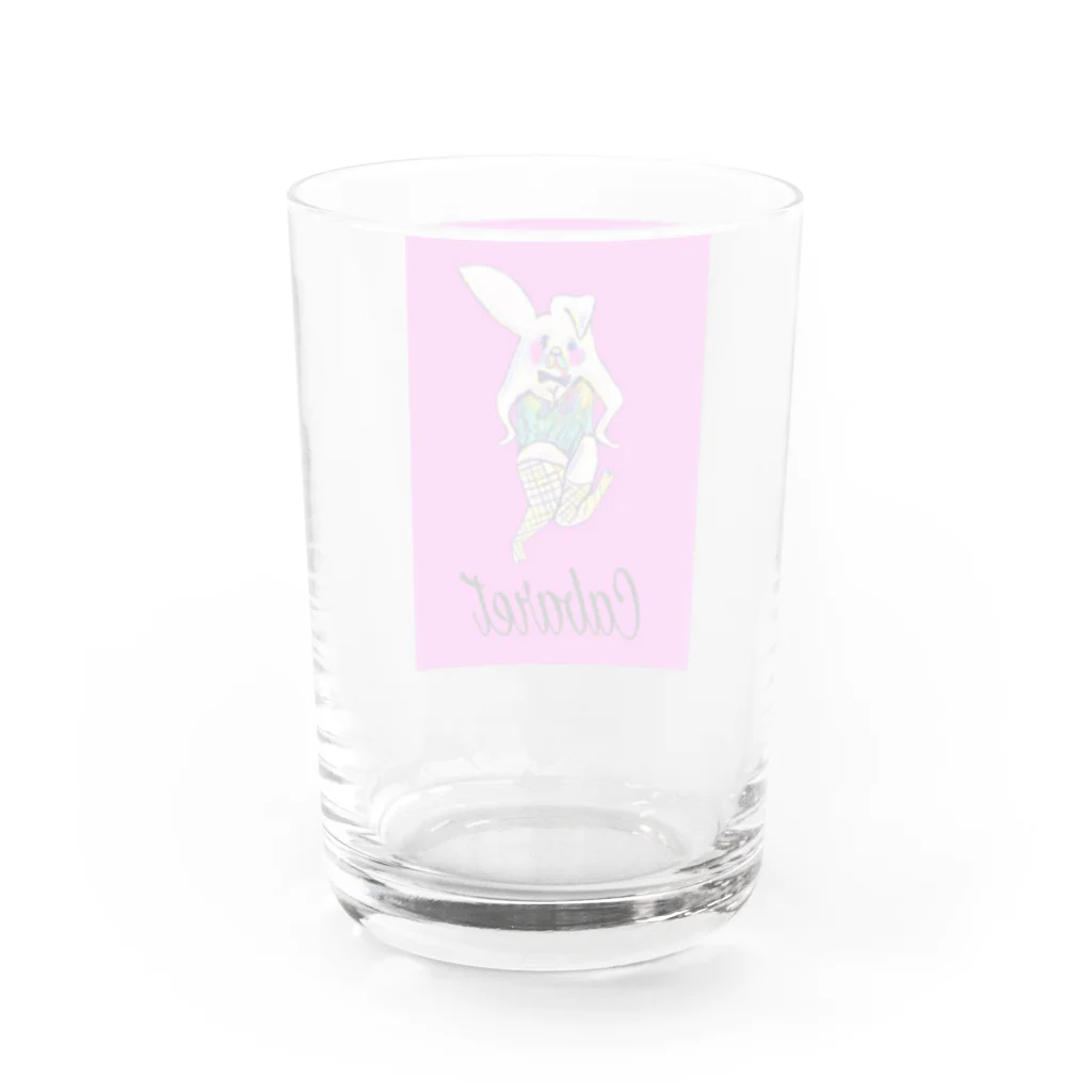 お味噌ちゃん👺LINEスタンプもの渚ちゃん Water Glass :back