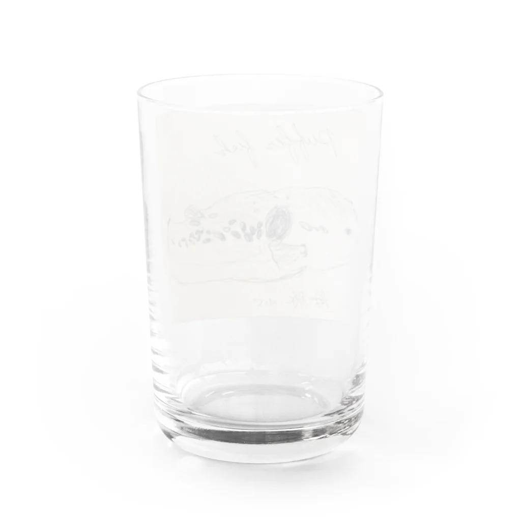 memboの不遇なフグ愛 Water Glass :back
