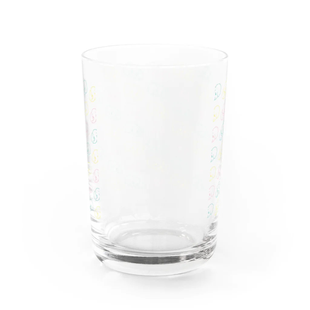 そぼろのプレーンぱおみん　パターン Water Glass :back