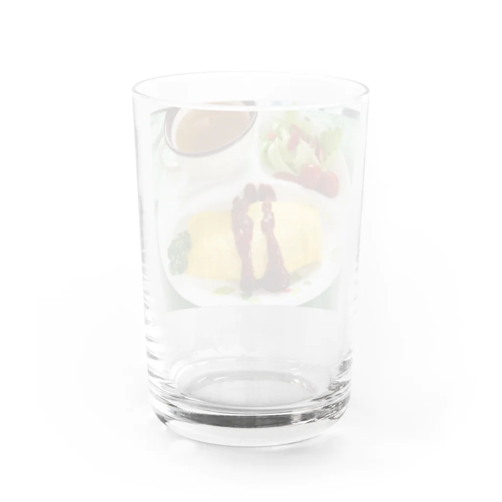 🌹DonDonHAPPYni🌹の🥚オムライス Water Glass :back