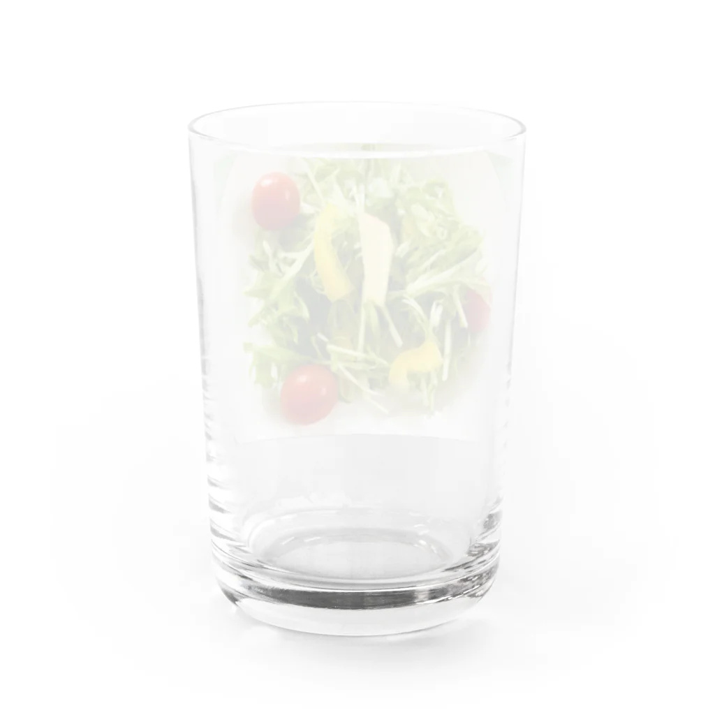 🌹DonDonHAPPYni🌹の🥗サラダ Water Glass :back