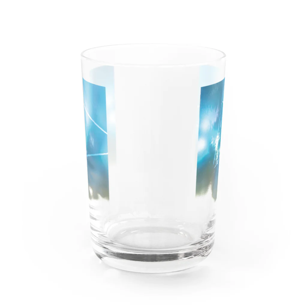 Siesha official goods storeのオレンジジュースを入れるといい感じになるかもグラス Water Glass :back