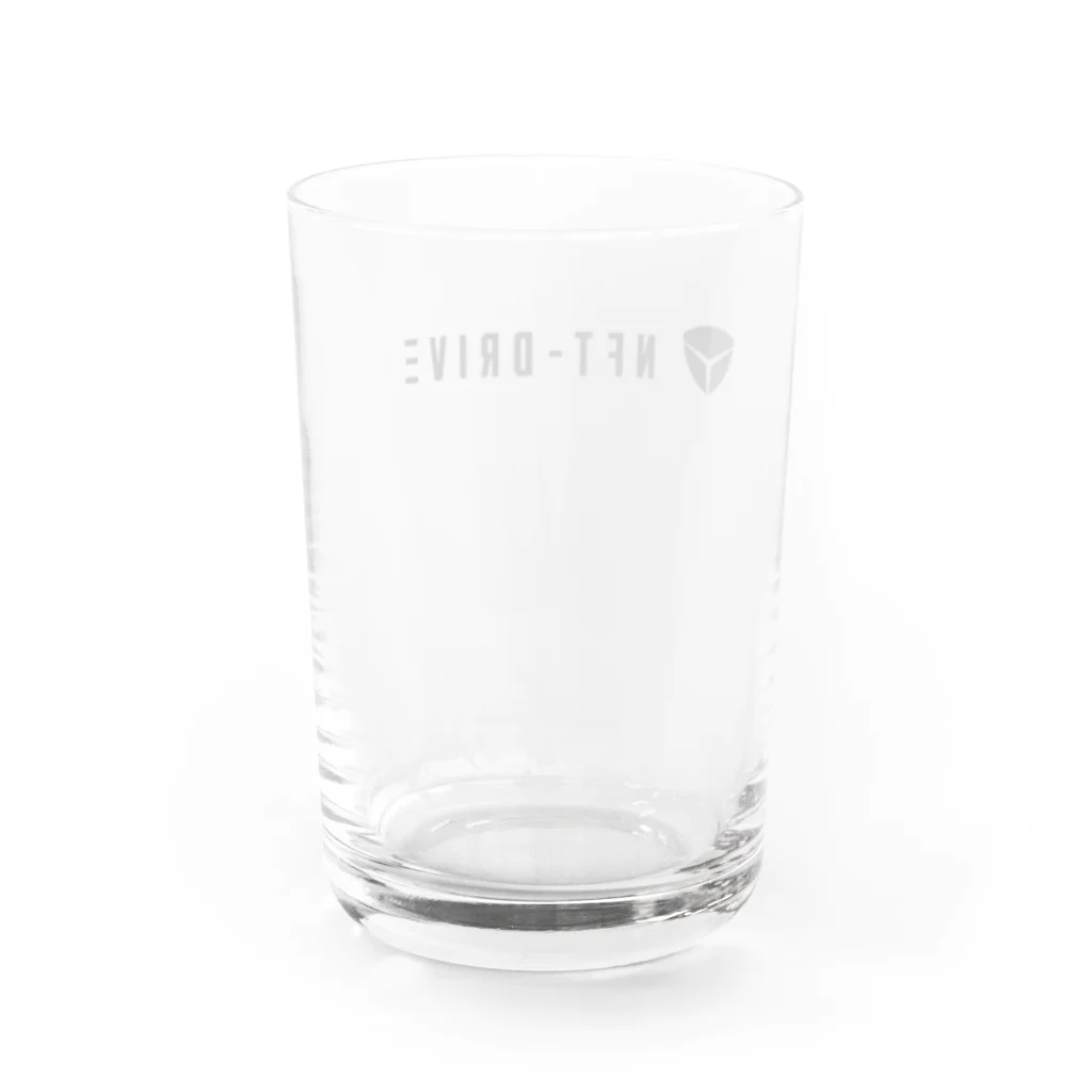 NFT-Drive Shop (Produced by ENAKO)のNFT-Drive公式グッズ(ENAKOモデル) Water Glass :back